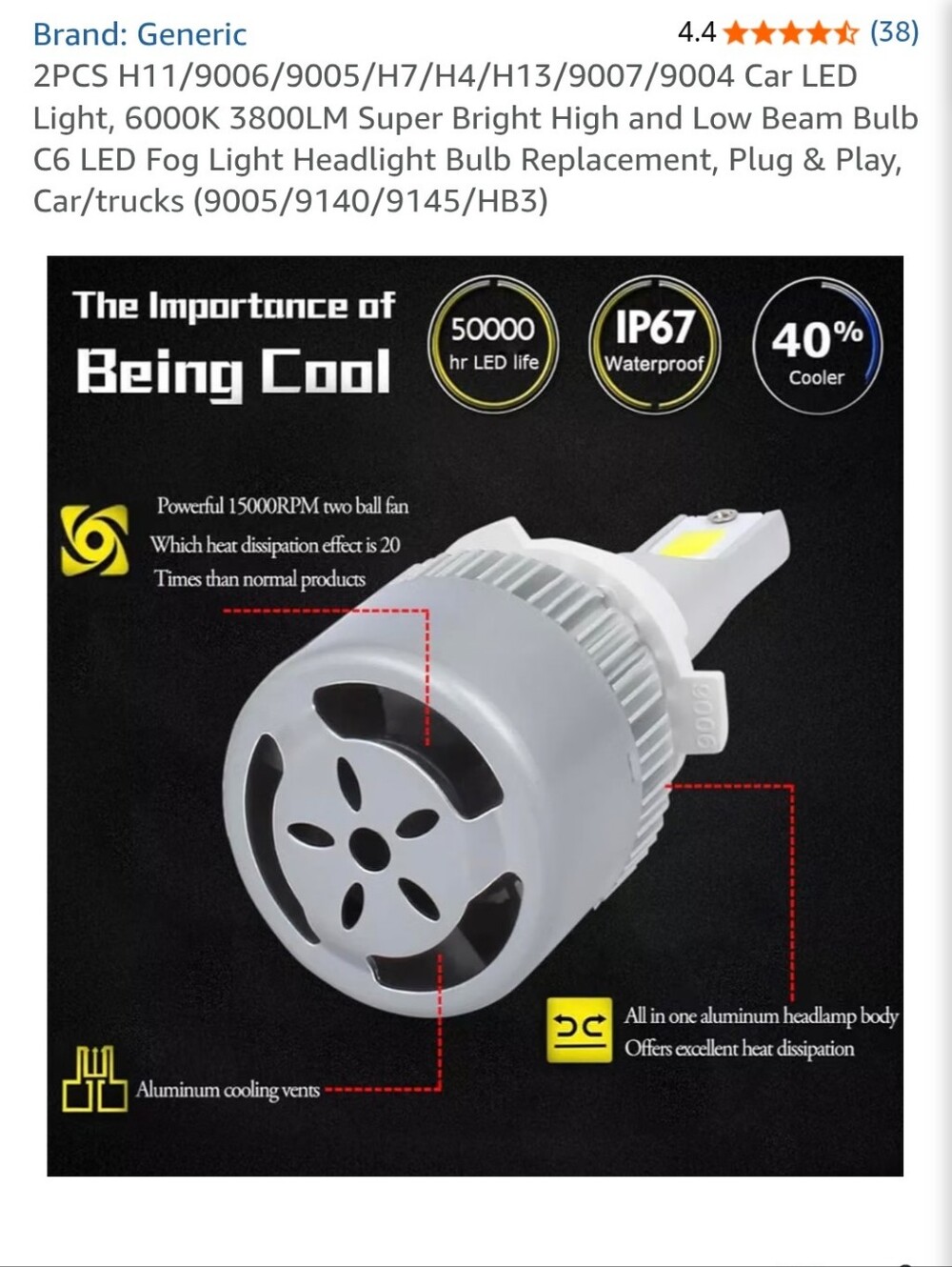 Car LED lights - Picture 6 of 11